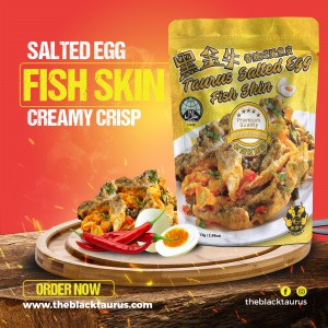 Salted Egg Fish Skin 113gm