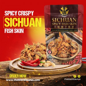 Si Chuan Fish Skin 60gm x ( 4 Packets)